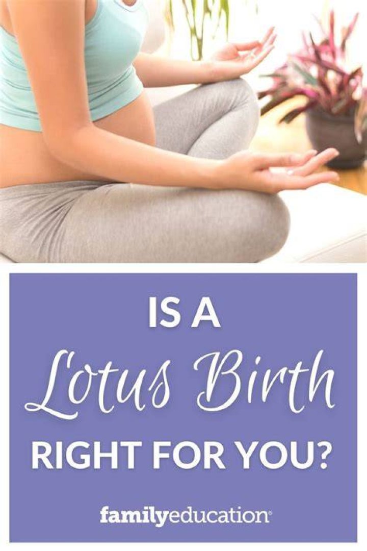 How do you do a lotus birth?