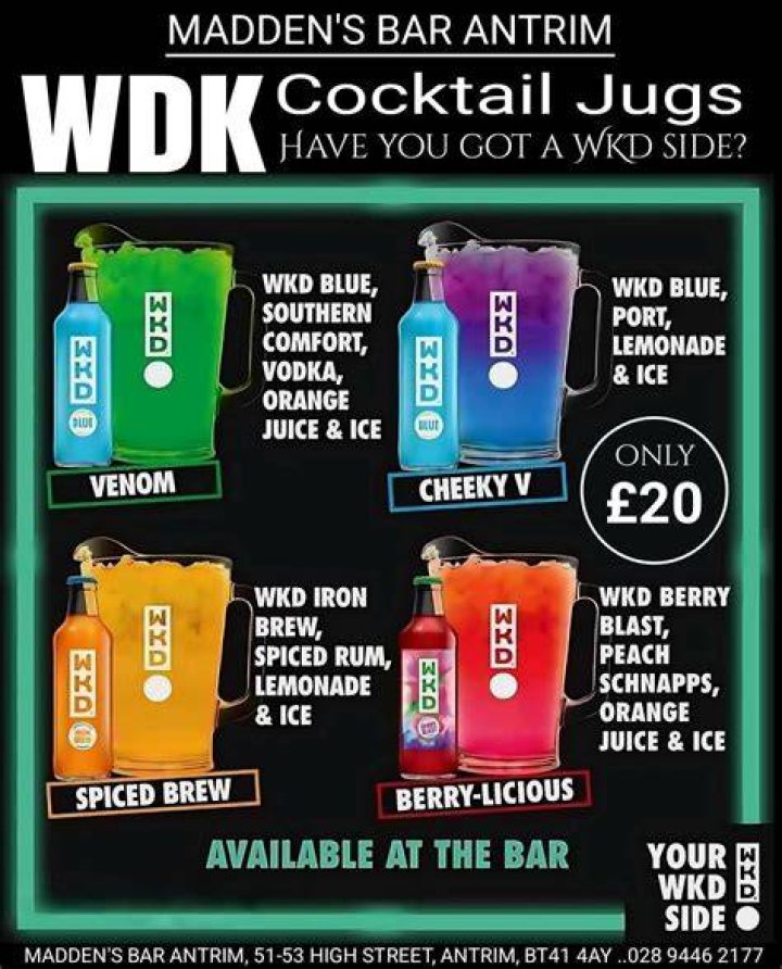 How do you drink WKD?