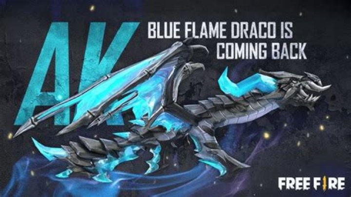 How do you get blue flame in Draco Free Fire?
