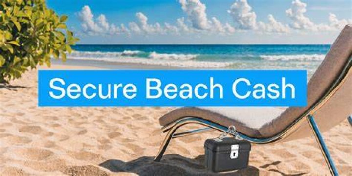 How do you hide money at the beach?