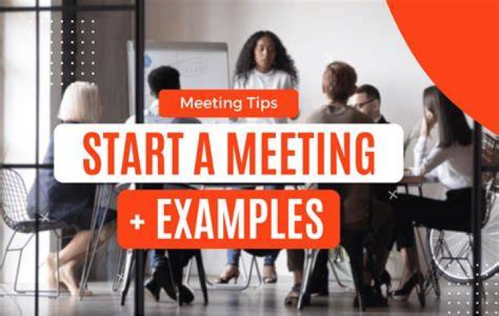 How do you start a team meeting positively?
