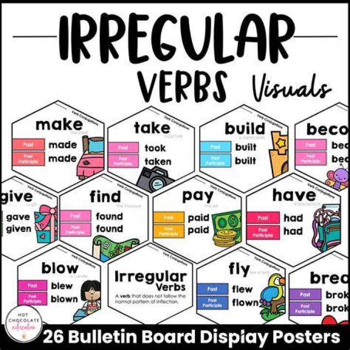 How do you teach children irregular verbs?