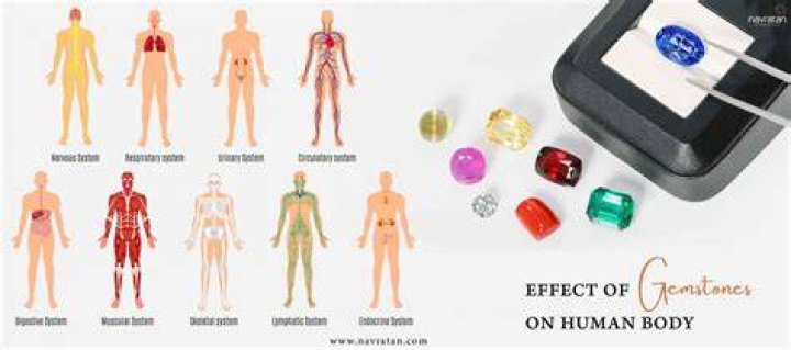 How does gemstones affect human body?