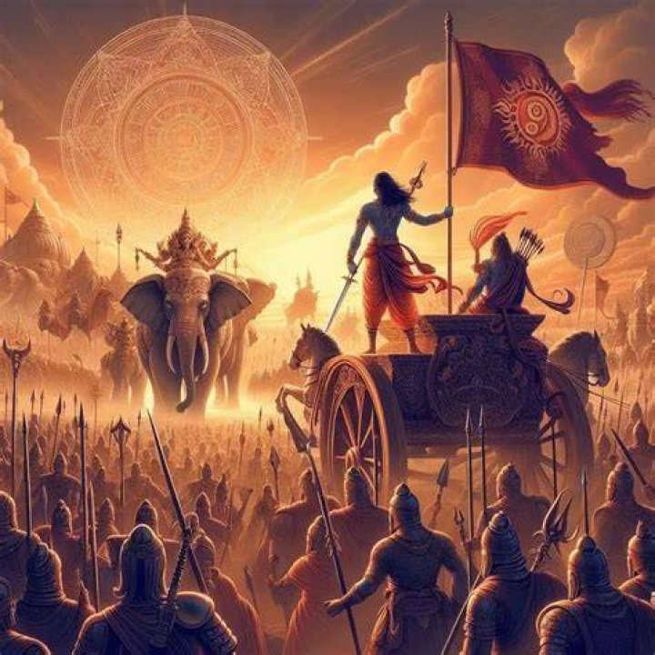 How does Mahabharata end?