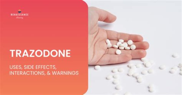 How does trazodone 50 mg make you feel?