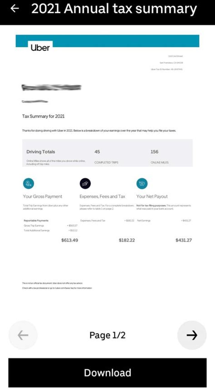 How does Uber Eats calculate tax?