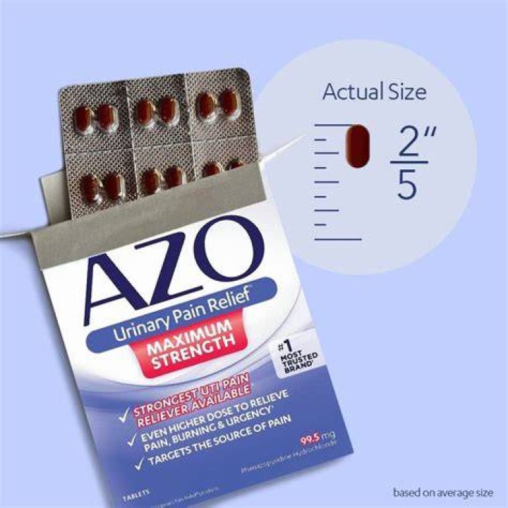 How long can you take azo pills?