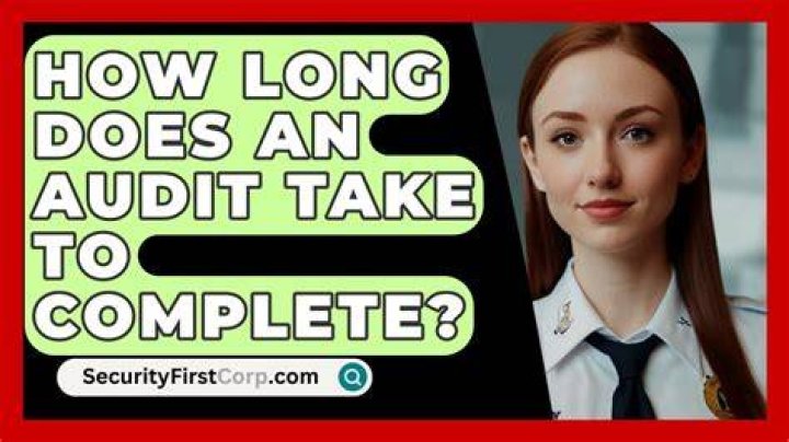 How long does an audit take?