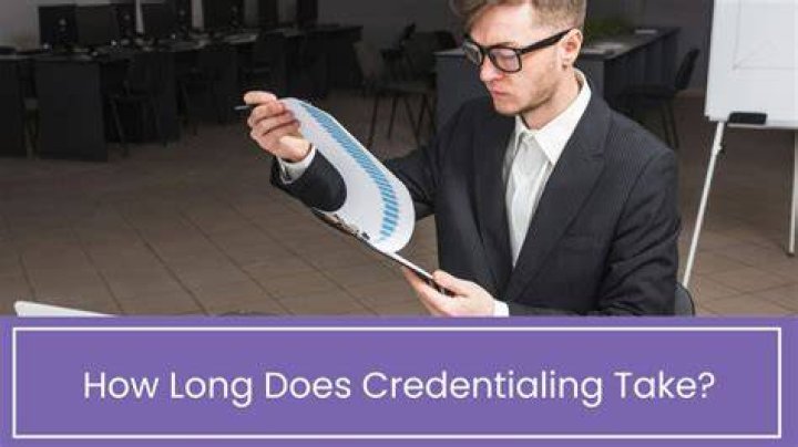 How long does credentialing take at the VA?