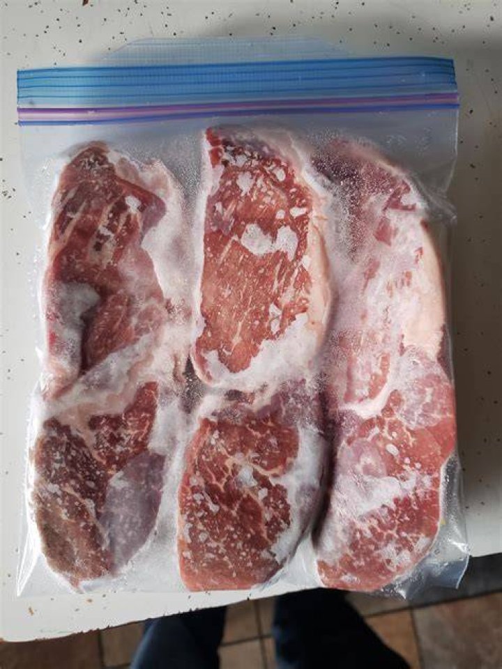 How long does it take for meat to get freezer burn?