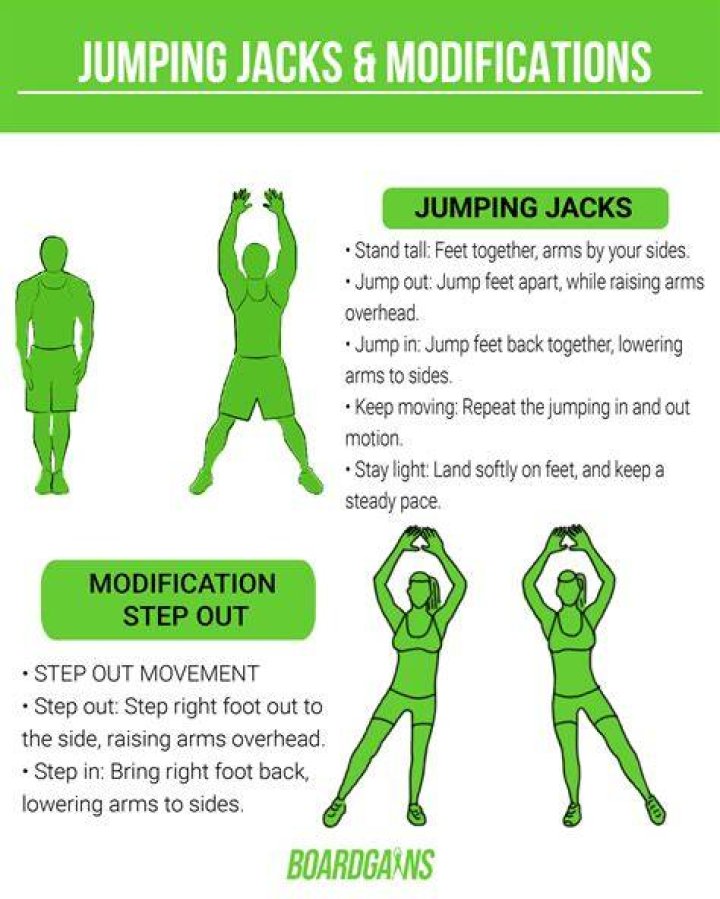 How long should I do jumping jacks to lose weight?