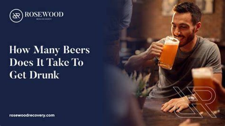 How many beers can the average guy drink?