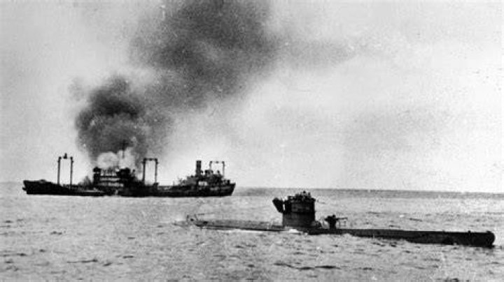How many German U-boats were sunk off the US coast?