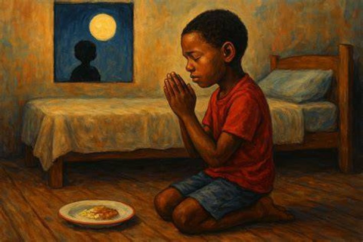 How many go to bed hungry in the world?
