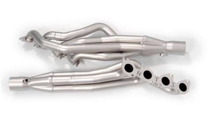 How many HP does long tube headers add?