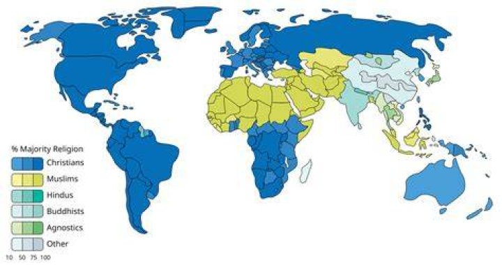 How many religions are there in 2020 China?