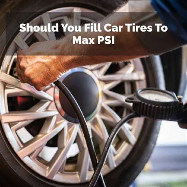 How much should you fill your tires?