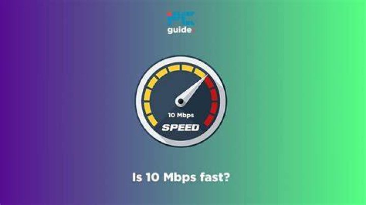 Is 10 Mbps fast for gaming?