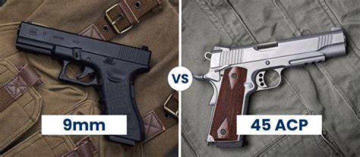 Is 45 ACP more effective than 9mm?