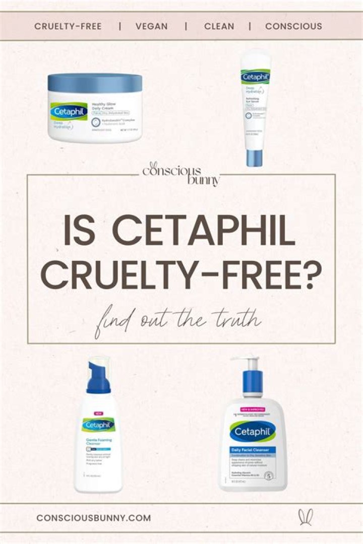Is Cetaphil cruelty-free brand?