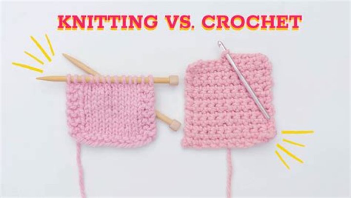 Is crochet or knitting faster?