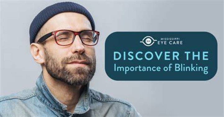 Is eye blinking a tic?