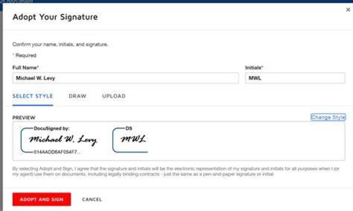 Is it OK to change your signature?