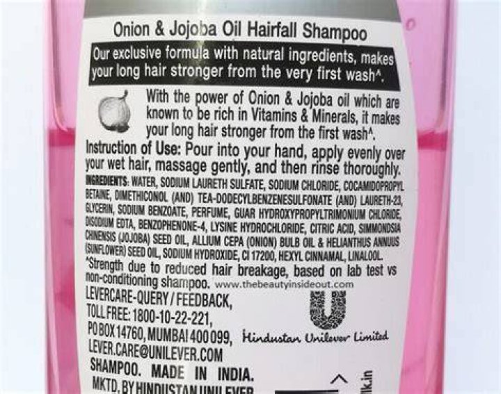 Is onion shampoo good for hair?