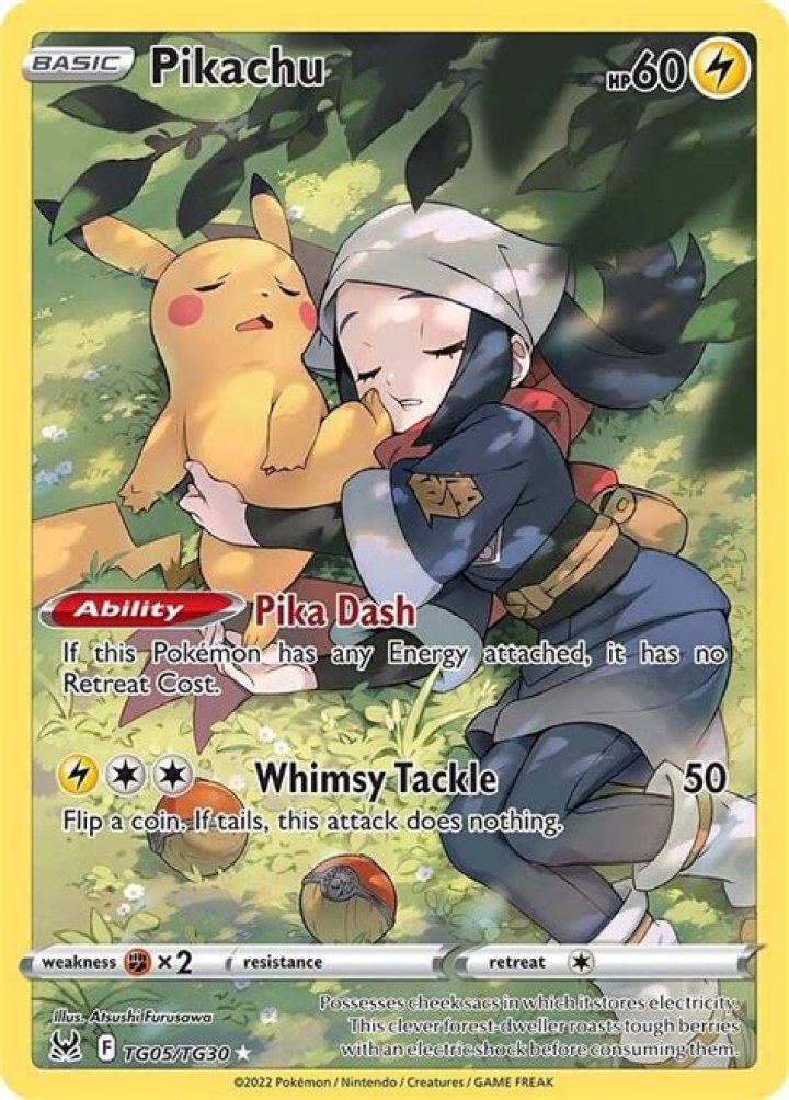 Is Pikachu in arceus?