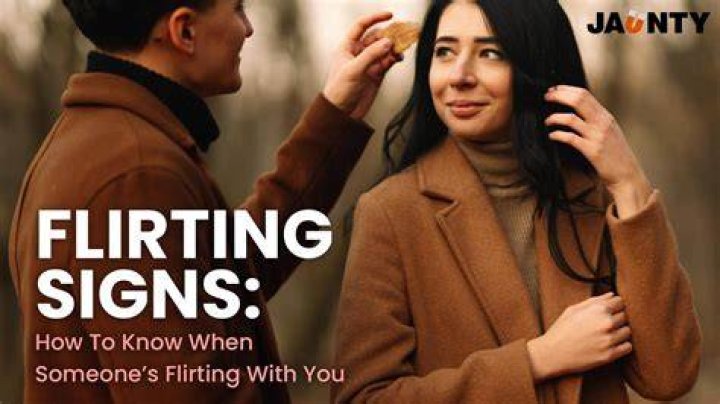 Is playing with hair flirting?