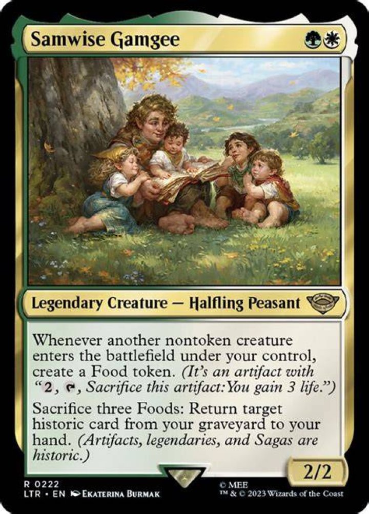 Is Samwise Gamgee black?