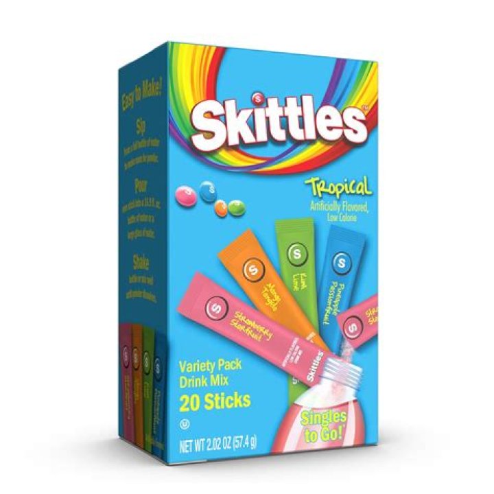 Is Skittles flavor on the inside or outside?