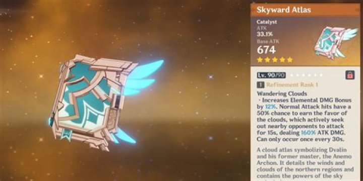 Is skyward Atlas for Yae Miko?