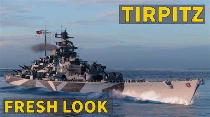 Is the Tirpitz still visible?