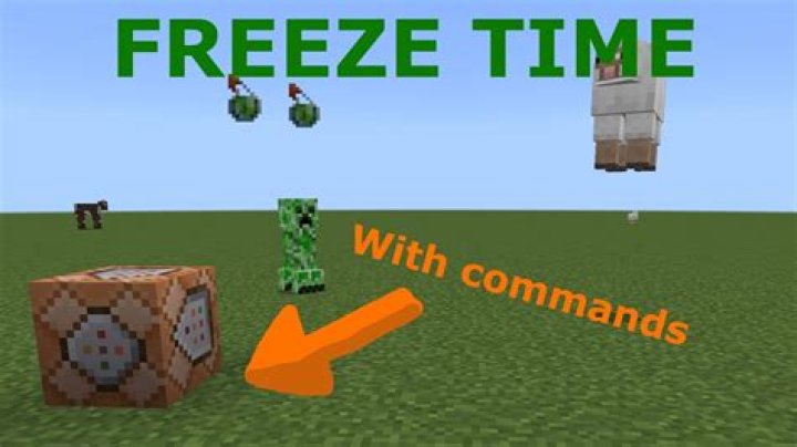 Is there a freeze command in Minecraft?