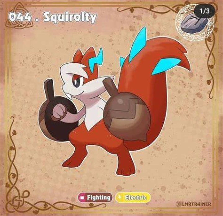 Is there a squirrel Pokémon?