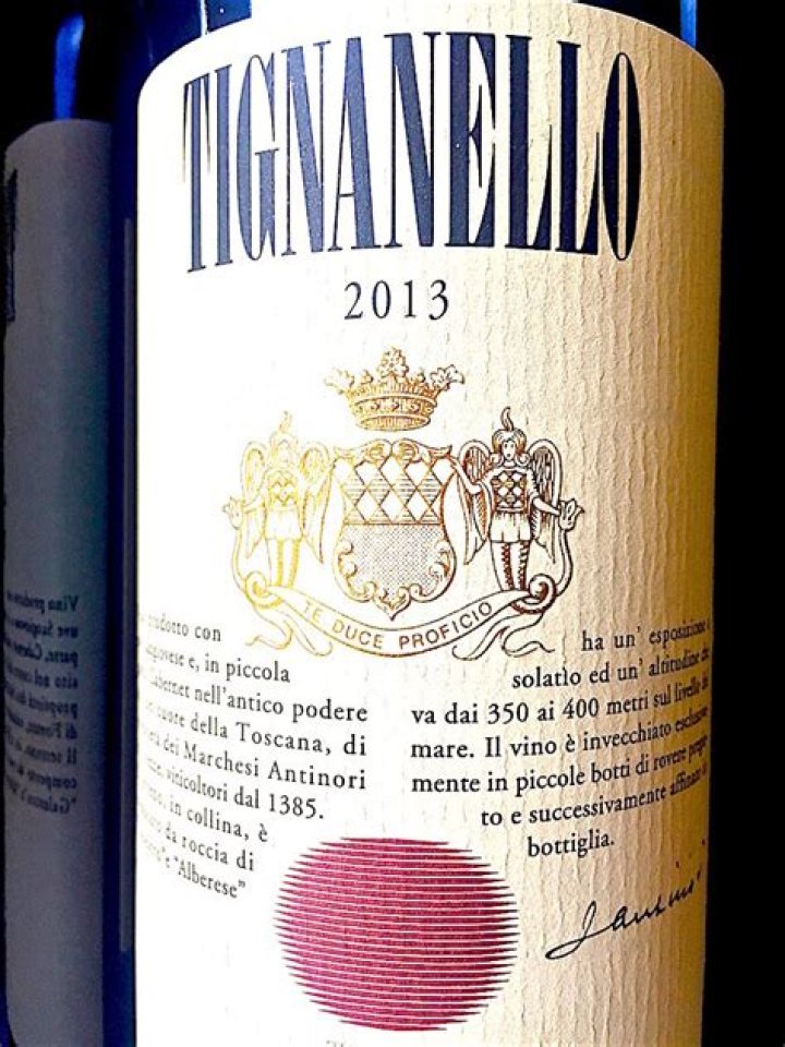 Is Tignanello a Super Tuscan?