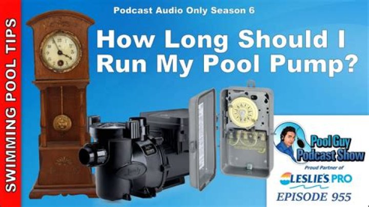 Should I run my pool pump during a storm?