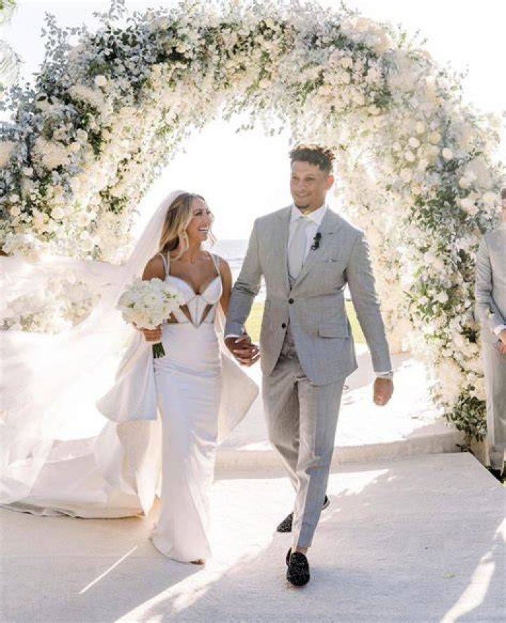 Was Jackson Mahomes at the wedding?