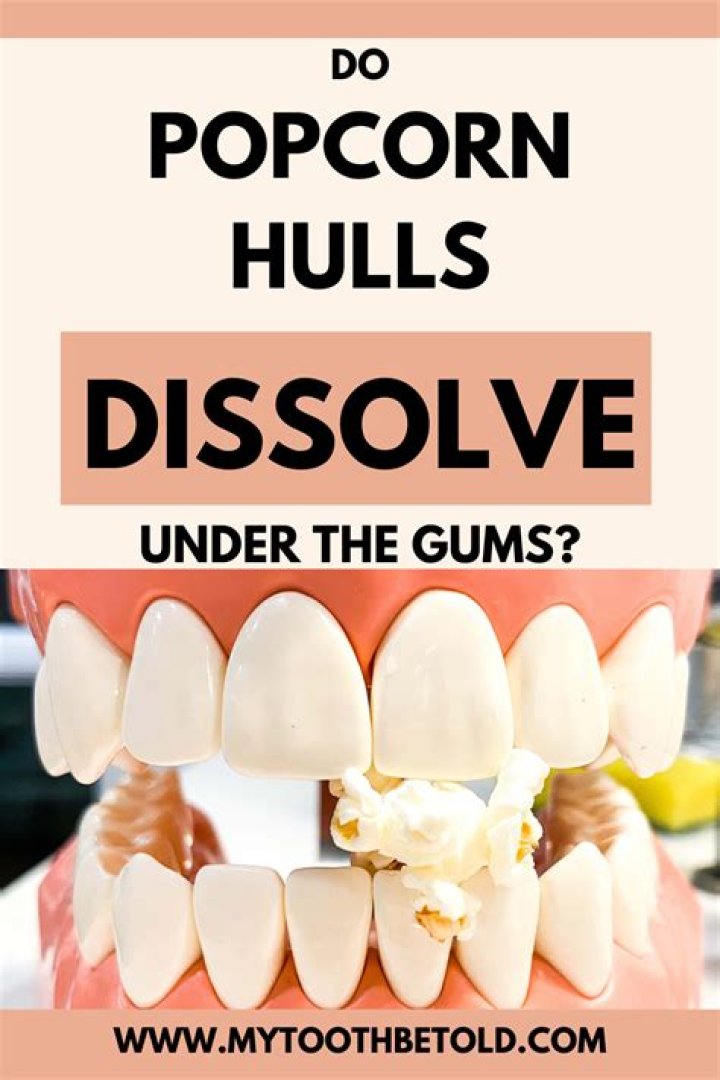 What are popcorn teeth?