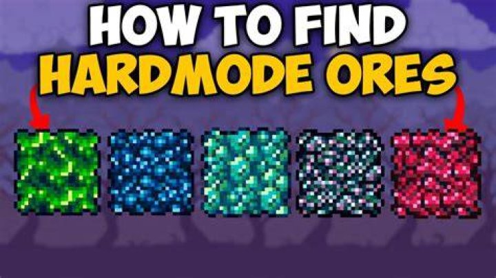 What are the 6 Hardmode ores?
