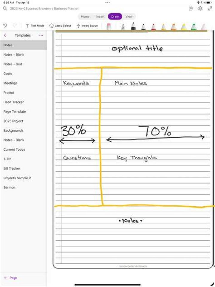 What are the five R's of note-taking?