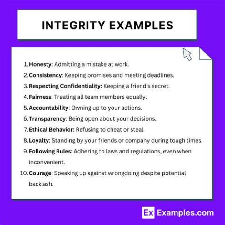 What are the types of integrity?