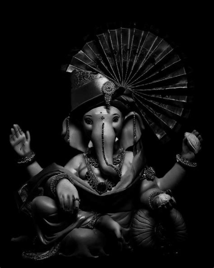 What black Ganesha means?