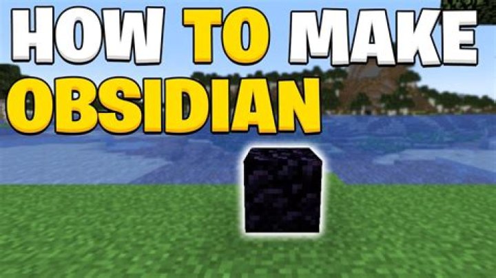 What can destroy obsidian?