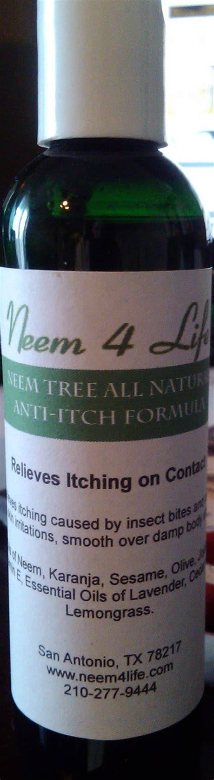 What can I drink to stop itching?