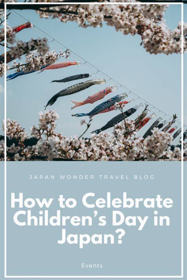 What can you do on children's day in Japan?