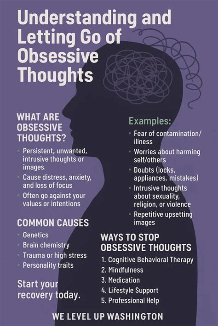 What causes obsessive thinking?