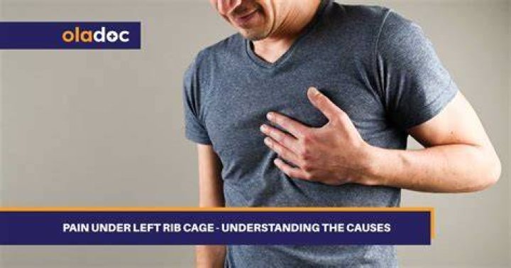 What causes pain in rib cage under breast?