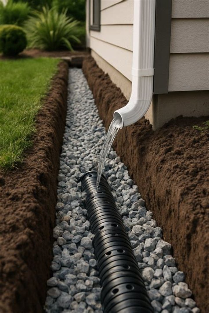 What causes pin holes in gutters?